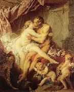 Francois Boucher Hercules and Omphale France oil painting artist